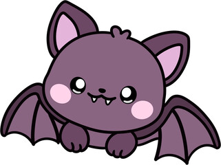 Obraz premium Halloween bat character 