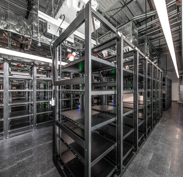 New computer server corporate installation