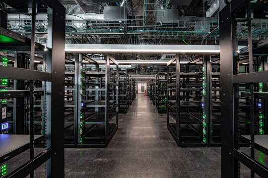 New computer server corporate installation