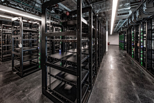 New computer server corporate installation