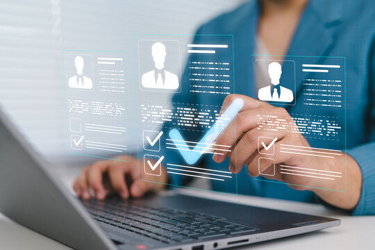 HR digital document verification for employee approval, validated staff records, and modern online workforce management.