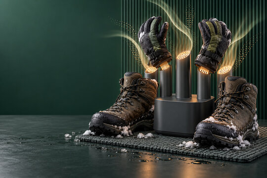Winter Boot and Glove Dryer Home Care Setup