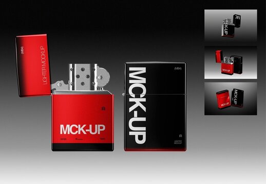 Classic Lighter Mockup