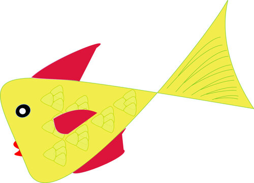 Cute Chicken Fish Hybrid Character
This funny animal illustration has a clean, nimal look and works well for kids designs, stickers, logos, posters and creative projects.