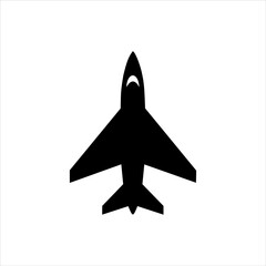 Aeroplane symbol graphic element for aviation theme © MDANOWAR