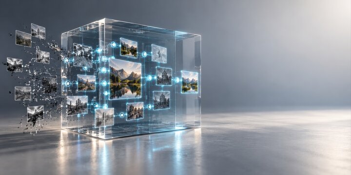 Explainable AI Media Provenance Network Inside Transparent Digital Cube