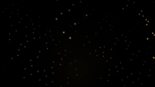 A field of twinkling stars illuminates the dark night sky, creating a celestial spectacle of wonder and awe.