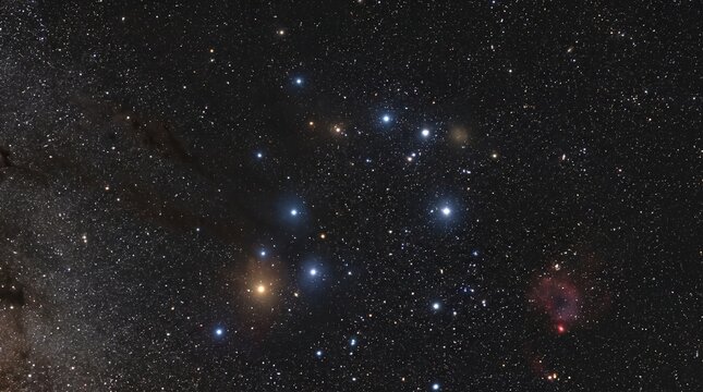 Blue stars within a cluster