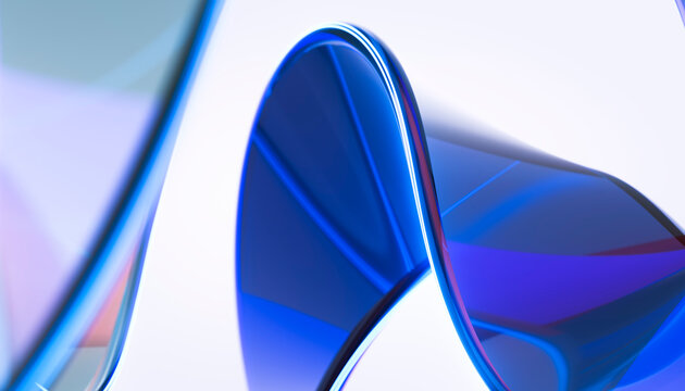 3D Reflective Wave for Data Center Technology Background