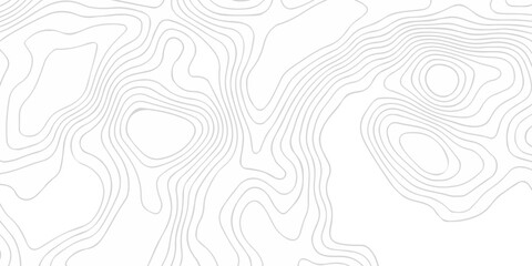 White paper topography map creative discovery spiral wave grid stripe line map topography textile fabric design. black line wireframe isoline location diagram. © haven lklkj11