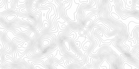 White spiral area paper topography map creative discovery. dynamic wave grid stripe line map topography textile fabric design. vector topographic map line drawing. © haven lklkj11