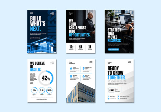 Corporate Social Media Story Design Template
