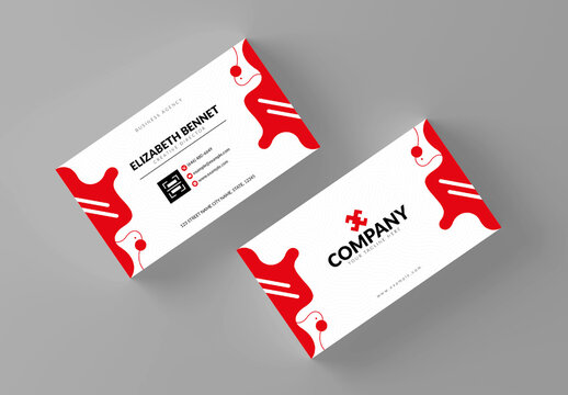 Modern Business Card Template Layout