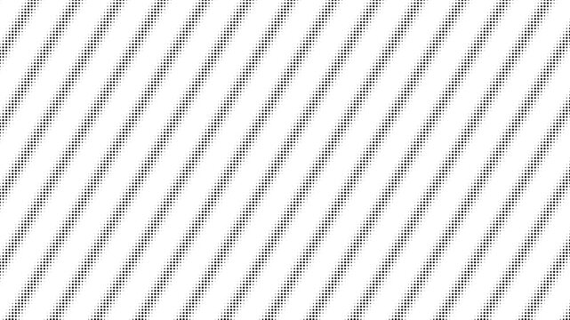Monochrome halftone pattern with diagonal lines and dotted texture design