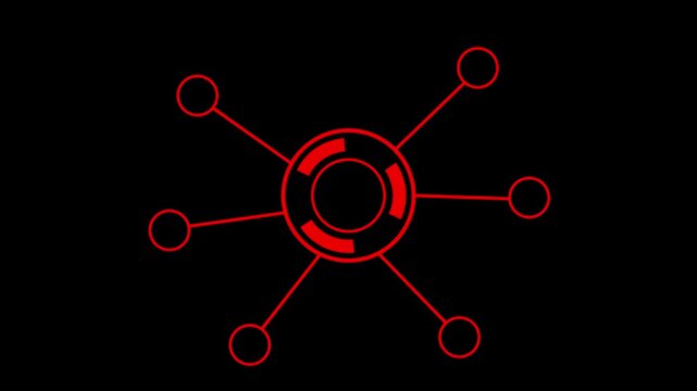 Animated of network of connections with people icons with glowing spots Social networking service concept. Global communication networkThe way Jagira runs the market by pooling 