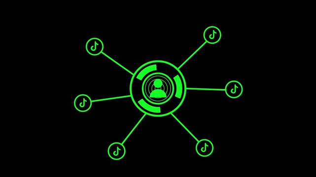Animated of network of connections with people icons with glowing spots Social networking service concept. Global communication networkThe way Jagira runs the market by pooling 