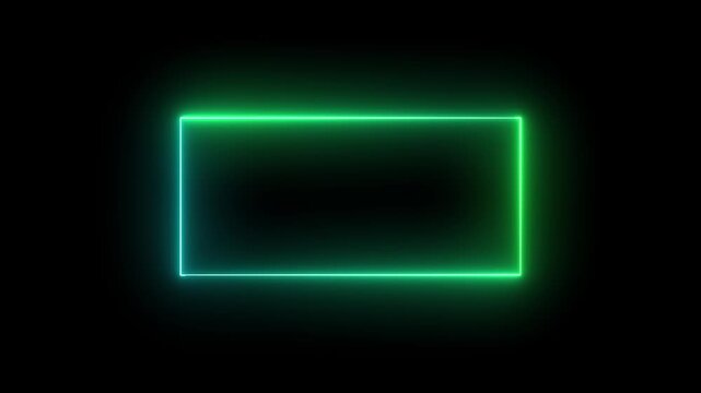 Single continuous brushstroke of for the sabar color tha round forms a perfect rectangular border.Which is surrounded by fire on all sides.4k .