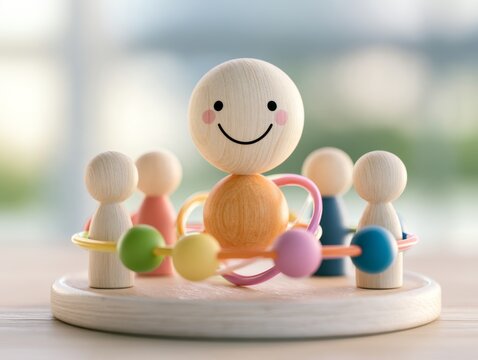 AI Agent in Education, Engaging Wooden Toys for Early Childhood Education and Learning