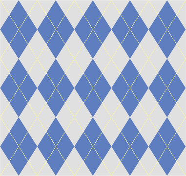 가을 겨울 아가일 패턴 무늬 일러스트 Autumn/Winter argyle pattern illustration