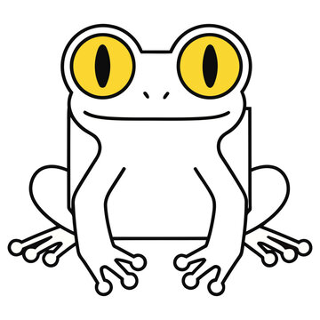 Cartoon Frog Illustration