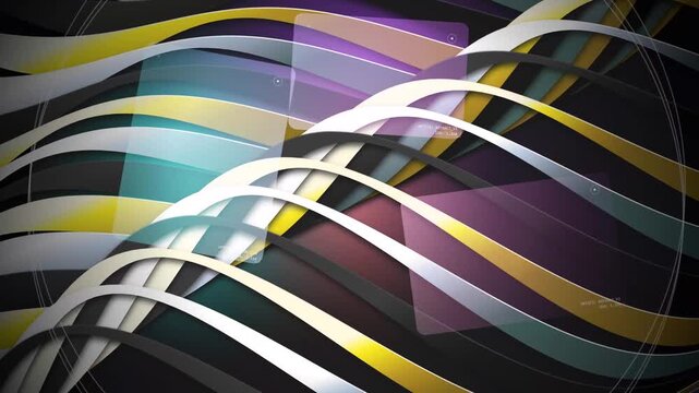 Luxurious Glassmorphism Vortex and Refraction Prism &ndash; 4K 60fps