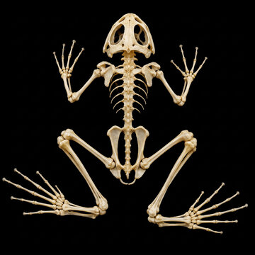 Complete Frog Skeleton