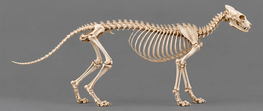 Complete Dog Skeleton