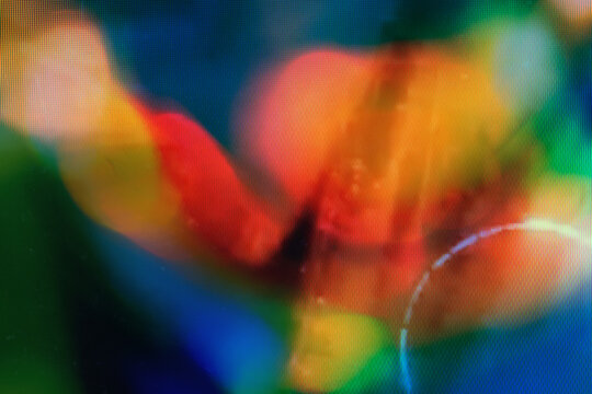 abstract background with bright and saturated colors