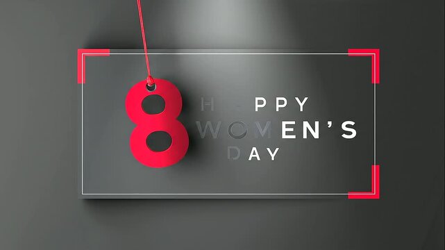 Vector background for International Women&rsquo;s Day, elegant feminine composition with abstract floral shapes, soft pink and purple palette, March 8 celebration, women empowerment, clean modern design