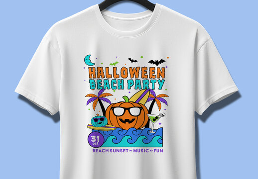 Halloween Party Tshirt Design