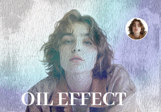 Oil Paint Photo Effect