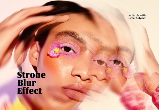 Strobe Blur Photo Effect