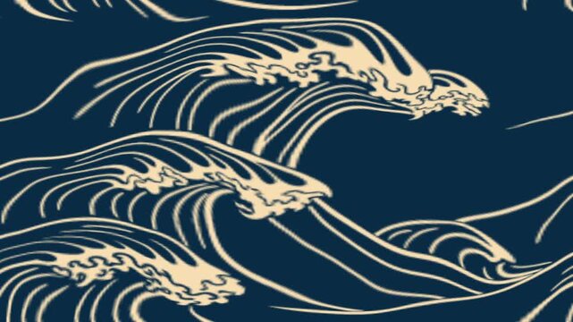 motion graphic background  minimalist seamless pattern