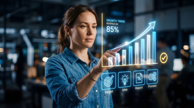 Business growth data analysis