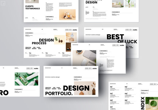 Design Portfolio Presentation Layout