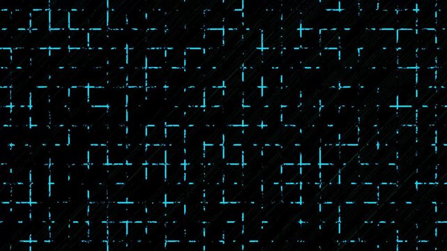 Grid texture animation reveals distressed matrix typography. Cybernetic transmission glitch textures define active grid texture animation. High tech backdrops use texture.