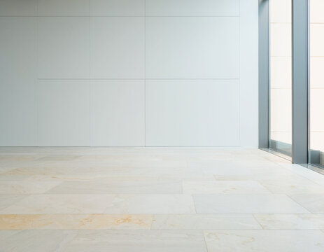 empty white room