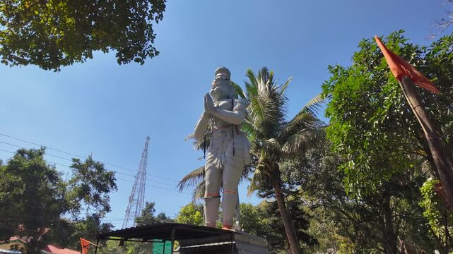 Sri Prasanna Anjaneya Swamy Hanuman Statue at 7th Mile, Tirumala Down Ghat Road