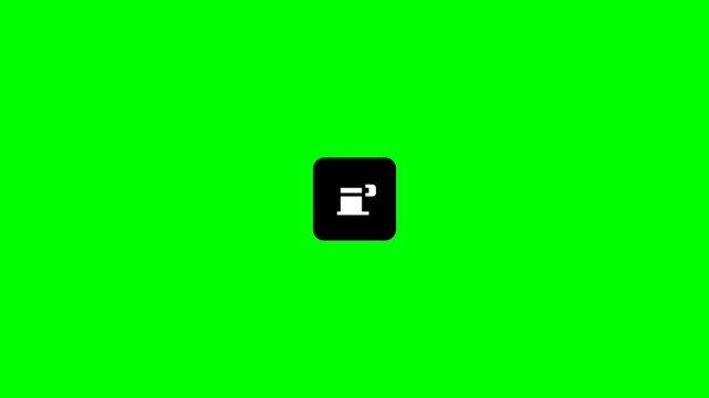 Green screen with tracking markers for visual effects production