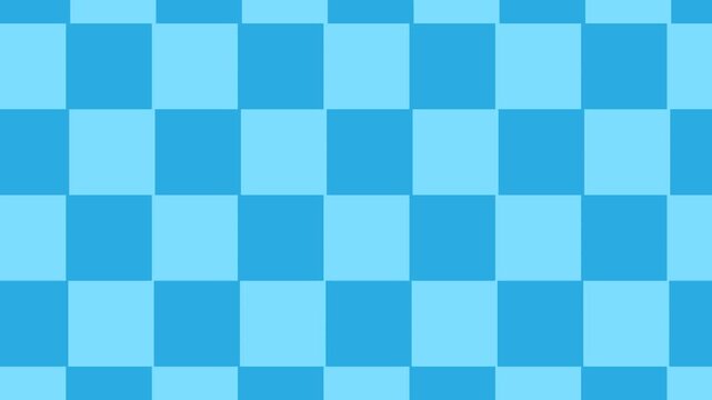 Blue Checkerboard Grid Seamless Pattern Vector Illustration for Background and Geometric Surface Texture Animation