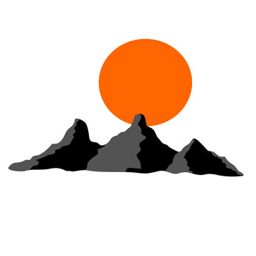Illustration of Mount Fuji
