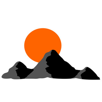 Illustration of Mount Fuji