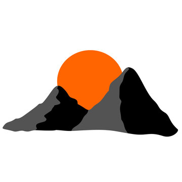 Illustration of Mount Fuji