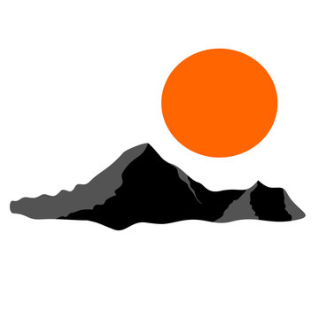 Illustration of Mount Fuji