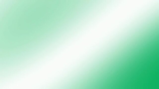 A soft-focus grid of green and white color blocks with smooth gradients and light reflections. Ideal for calming corporate presentations or nature-themed video backgrounds.