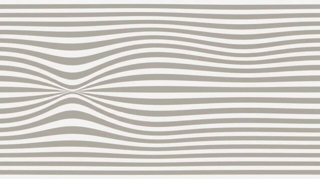 Grey Wave Stripes Motion Background Seamless Loop 4K Abstract Animation