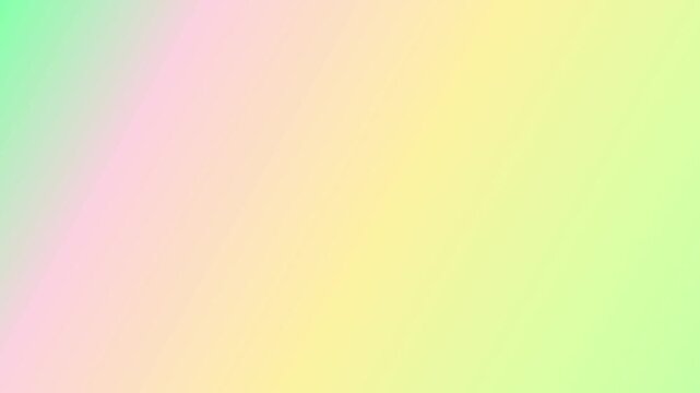 Soft prismatic gradient wash 4K motion graphic animation with pastel colors, ideal for corporate presentation and broadcast background video project