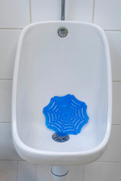 Unique Blue Urinal Design