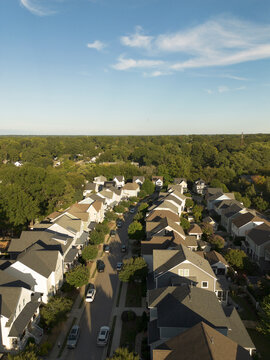 New luxury housing development in Raleigh, North Carolina