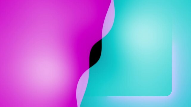 Animation seamless 4k loop Computer generated wallpaper texture element flat style with animation of rounded rectangles, circles lines light shadow 4k neon glow colorful backdrop simple forms pattern